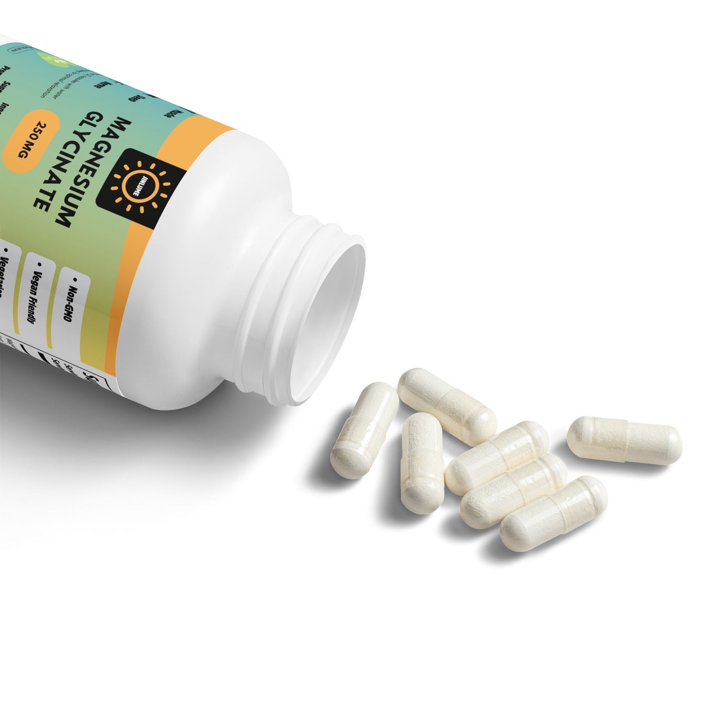 Magnesium Glycinate Supplement (60 Capsules)-Jinlume Inner Self-Care